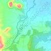 Bamban topographic map, elevation, terrain