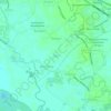 Taal topographic map, elevation, terrain