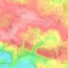 Vaux le Bardoult topographic map, elevation, terrain