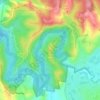 Mount Lofty topographic map, elevation, terrain