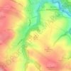 Bayer topographic map, elevation, terrain