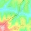 Mafinga topographic map, elevation, terrain