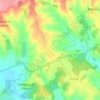 Le Petit Frêne topographic map, elevation, terrain