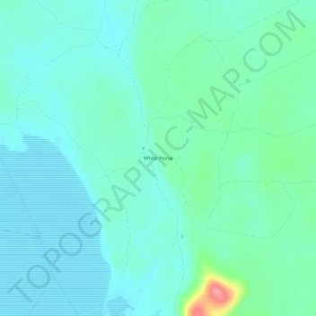 White Horse topographic map, elevation, terrain