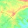 Saint-Cénery topographic map, elevation, terrain