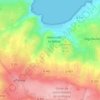 Le Val topographic map, elevation, terrain
