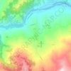 Cavola topographic map, elevation, terrain