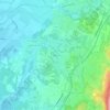 Beyne topographic map, elevation, terrain