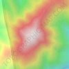 Mount Kalawitan topographic map, elevation, terrain