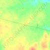 Butler topographic map, elevation, terrain