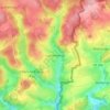 Lutremange topographic map, elevation, terrain