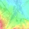 Groot-Drakenstein topographic map, elevation, terrain