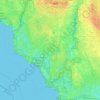 Davis Island topographic map, elevation, terrain