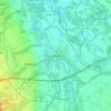 Wachtendonk topographic map, elevation, terrain
