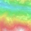 Le Freney topographic map, elevation, terrain