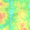 Knollwood topographic map, elevation, terrain