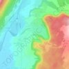 Le Vieux Bourg topographic map, elevation, terrain