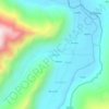 Panikhar topographic map, elevation, terrain
