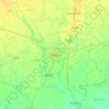 Purnia topographic map, elevation, terrain