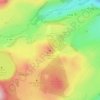 Puy de Pertuyzat topographic map, elevation, terrain