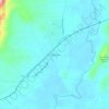 Choccolocco topographic map, elevation, terrain