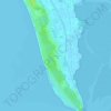 La Fosse topographic map, elevation, terrain