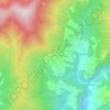 San Quirico topographic map, elevation, terrain