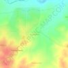 Hayatabad topographic map, elevation, terrain