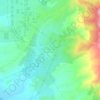 Cherafate topographic map, elevation, terrain
