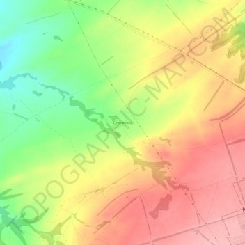 Stepanivka topographic map, elevation, terrain
