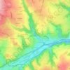 La Renavelière topographic map, elevation, terrain