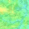 Crossroads topographic map, elevation, terrain