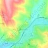 Endon Bank topographic map, elevation, terrain