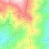 Triana topographic map, elevation, terrain