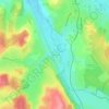 La Chaise topographic map, elevation, terrain