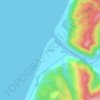 Mokihinui topographic map, elevation, terrain