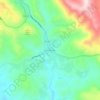 Mormon Bar topographic map, elevation, terrain