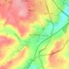 Burn Bridge topographic map, elevation, terrain