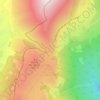 Forca di Presta topographic map, elevation, terrain