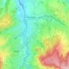 Helle topographic map, elevation, terrain