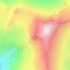 Silverthrone Mountain topographic map, elevation, terrain