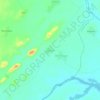 Baroda topographic map, elevation, terrain