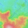 Seife topographic map, elevation, terrain