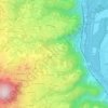 Prost topographic map, elevation, terrain