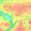 Buhulien topographic map, elevation, terrain