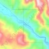 Pine Cliffs topographic map, elevation, terrain