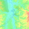 Quibdó topographic map, elevation, terrain