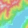 Monti di Lenno topographic map, elevation, terrain