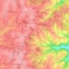 LaFeuille Terrace topographic map, elevation, terrain