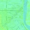 Mentawa Baru Hulu topographic map, elevation, terrain